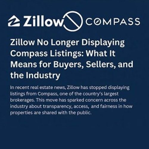 Zillow No Longer Displaying Compass Listings